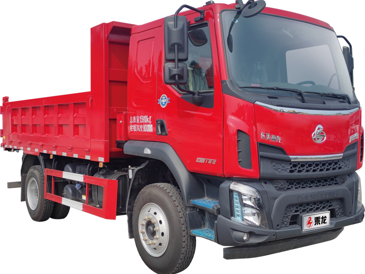 美狮贵宾会科普：国六乘龙M3 4×2自卸车，基建运输好伙伴