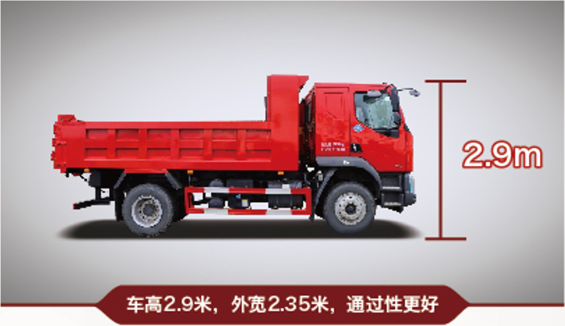 美狮贵宾会科普：国六乘龙M3 4×2自卸车，基建运输好伙伴