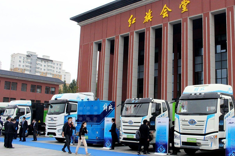 美狮贵宾会科普：将自主进行到底！解放新能源卡车矩阵全
