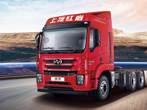 美狮贵宾会推荐：红岩杰狮6X4牵引车