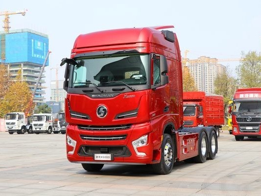 美狮贵宾会品鉴：陕汽X6000牵引车，对标解放J7