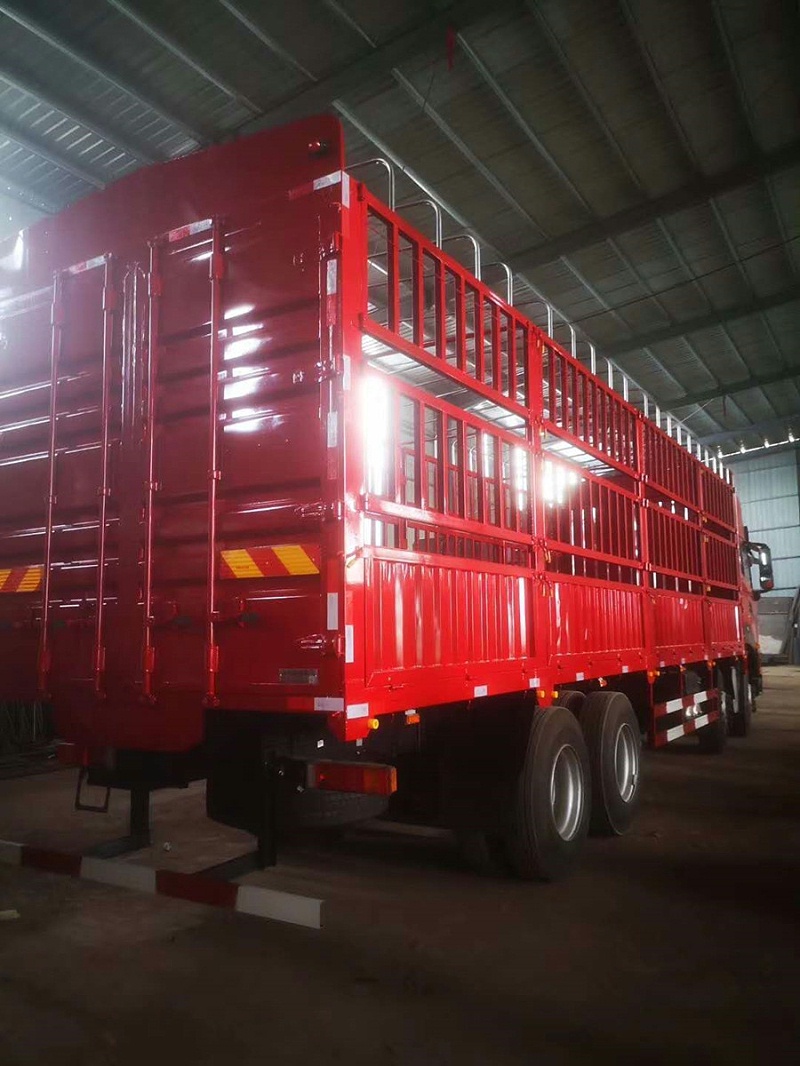 美狮贵宾会卡车陕汽轩德X6高栏载货车